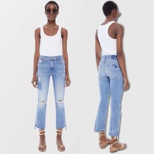 MOTHER Insider Crop Step Fray - We Are Castaways Size 26 NWT